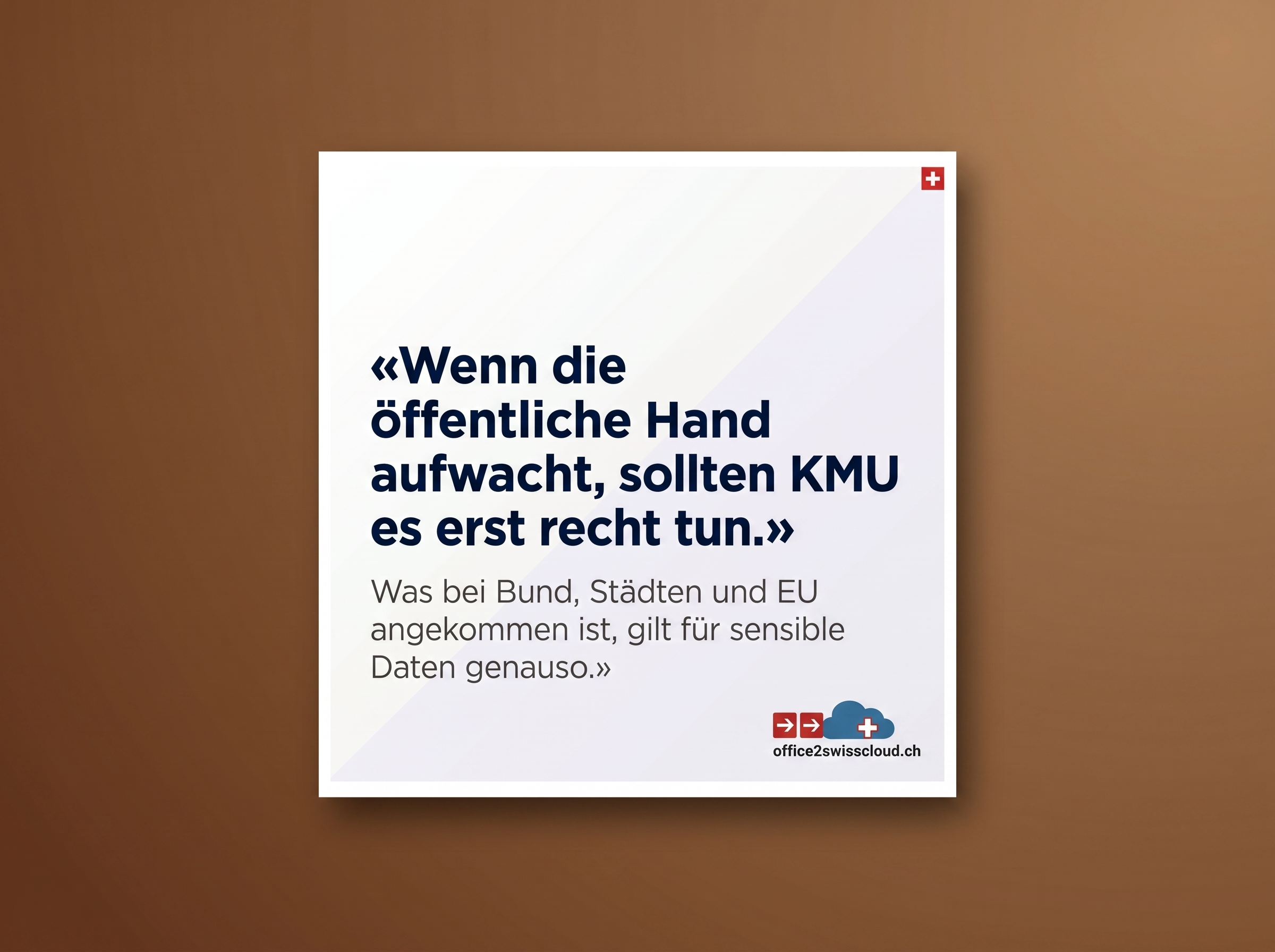 Office2SuiteCloud, wenn die öffentliche Hand aufwacht.