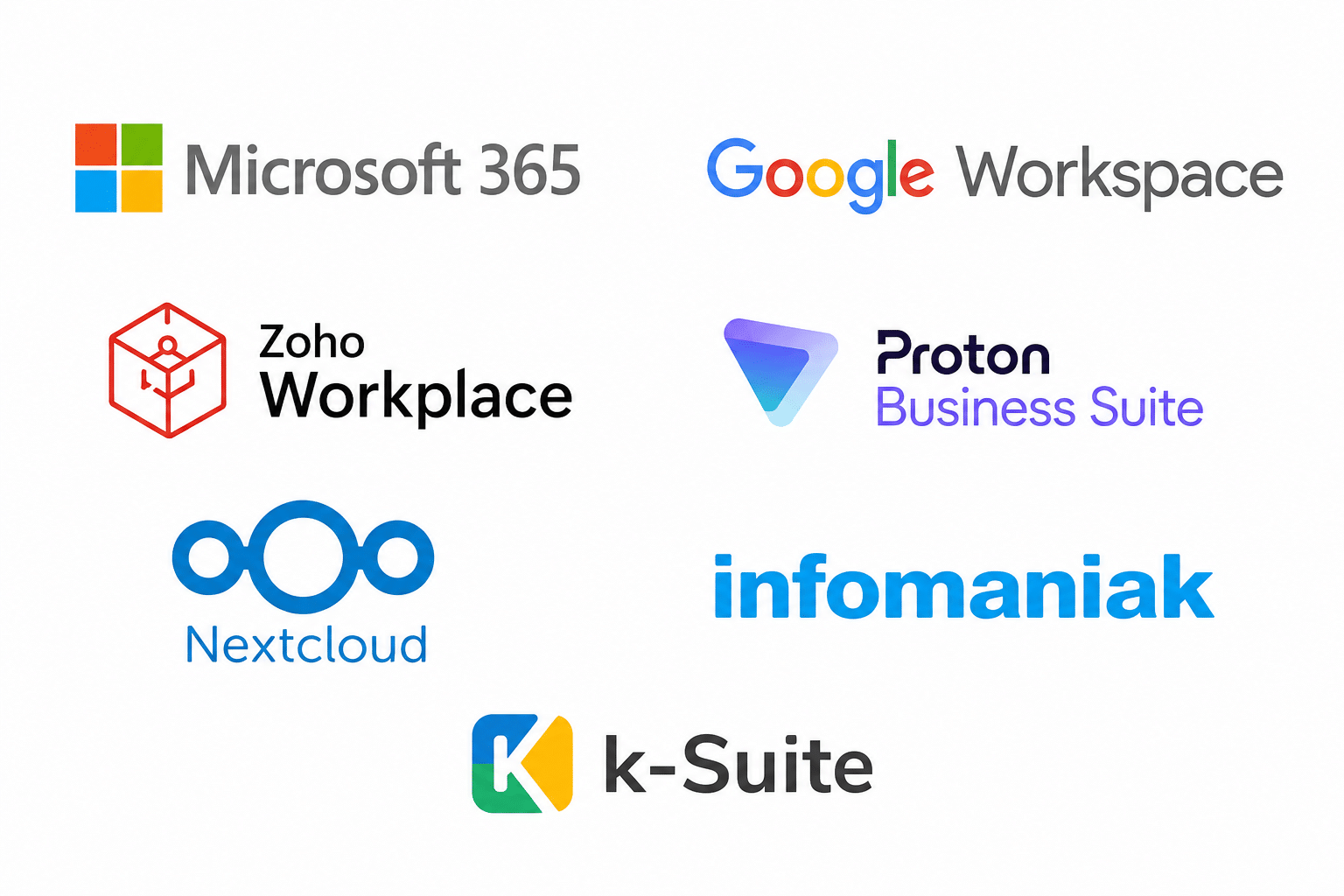 Vergleich der Anbieter: Alternative Microsoft 365